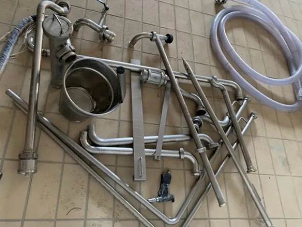 44#6331 Accessori lavorazione latte