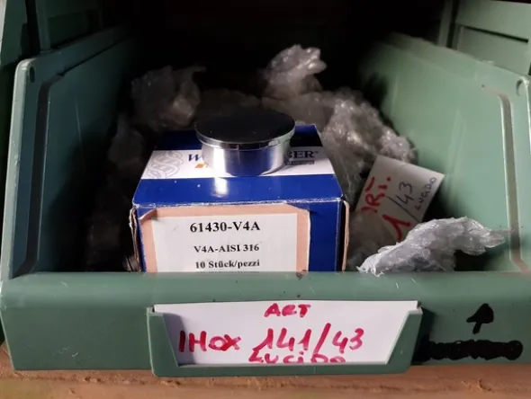 31#5432 Acciaio inox per scale e ringhiere