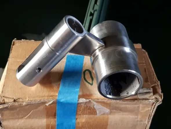 31#5432 Acciaio inox per scale e ringhiere