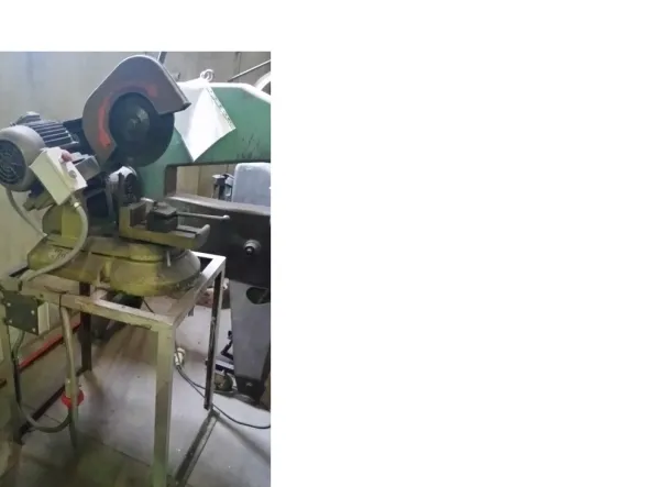 A DISCO ABRASIVO DA MM.300 SU BANCHETTO