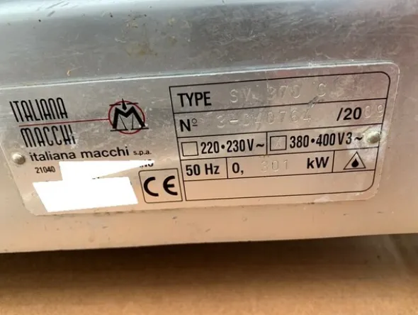 31#7751 Affettatrice Macchi