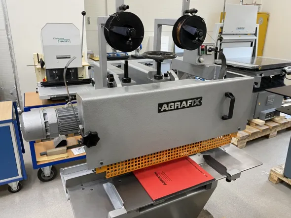 Agrafix DK 80 double head stitcher with loop stitching