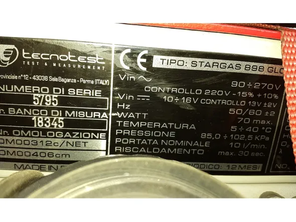 Analizzatore gas di scarico Stargas 898 usato