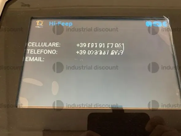 3#10105 Apparecchio per trattamenti estetici HI-FEEP