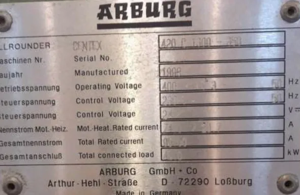 ARBURG 420 C1300-350