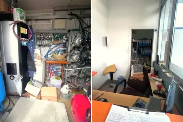 #2638601 Area di rifornimento con negozio e lavaggio