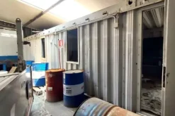 #24256 Area industriale con torre di raffreddamento