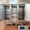 armadio frigo a 3 colonne in inox usato