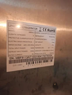 18#8242 Armadio frigo, armadio gelo, carrello termico