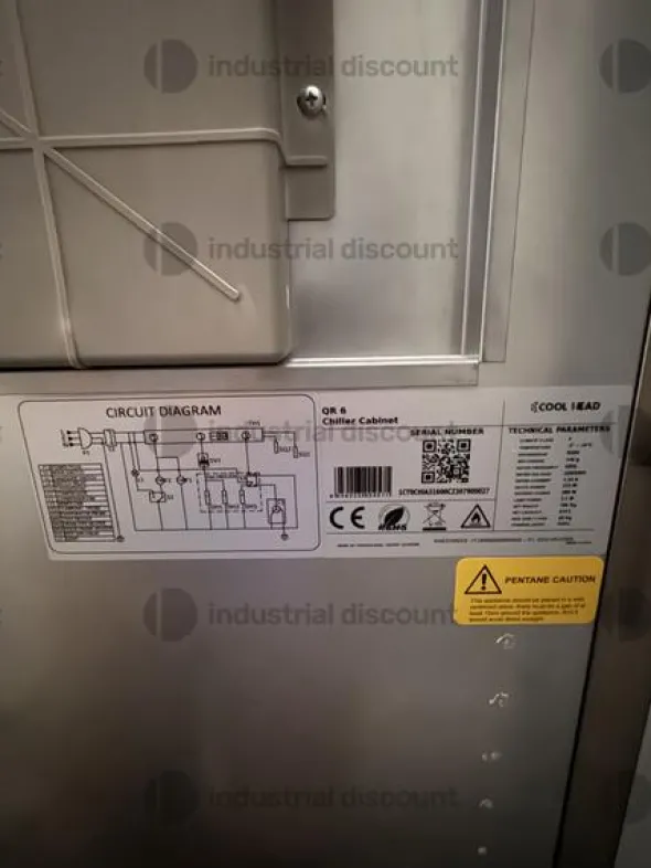 8#9285 Armadio refrigerato Cool Head Qr6