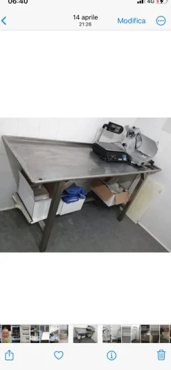 Arredamento completo per pescheria
