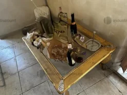 4#8763 Arredamento in legno da salotto e da giardino