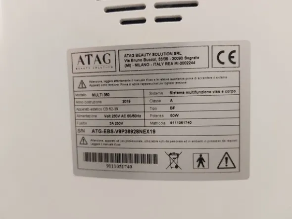 1#7919 Arredi e attrezzature per trattamenti estetici