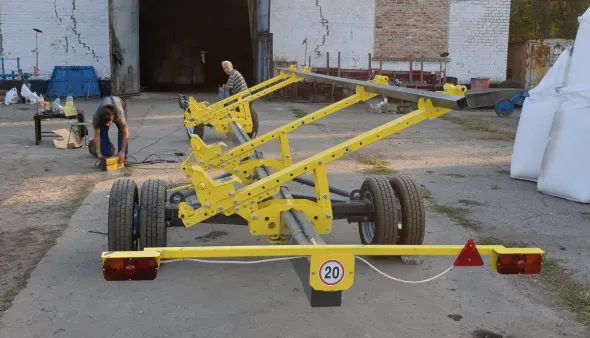 Сarrello portabarra“Carrello 2 Axes”