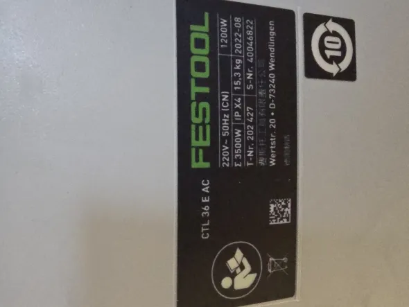 Aspirapolvere Festool Cleantec ctm 36