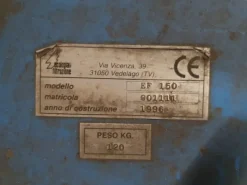 ASPIRATORE DI FUMI CARRELLATO FILTRAZIONE MOD.EF 150