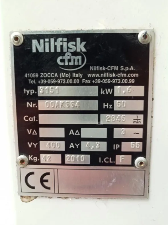 ASPIRATORE IND. PER POLVERI – NILFISK CFM 3151 (ASP-47)