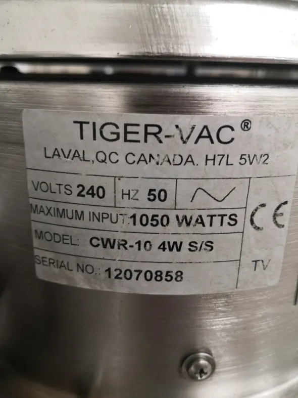 ASPIRATORE SECCO LIQUIDI – TIGER-VAC CWR-10 4W (ASP-42)