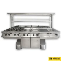 ATTREZZATURE CUCINA BLOCCO COTTURA MODULARE SOSPESA