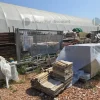 9#9467 Attrezzature edile tra cui puntelli, pedane, elementi per ponteggio