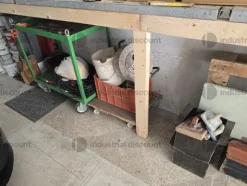 10#9467 Attrezzature edili tra cui avvitatori trapani smerigliatrici