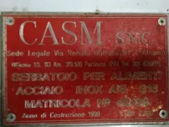 1#3966 Attrezzature e macchinari di cantina vitivinicola