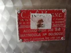 1#3966 Attrezzature e macchinari di cantina vitivinicola
