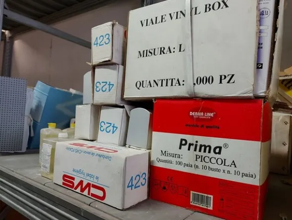5#5851 Attrezzature e prodotti per la sanificazione e l'igiene