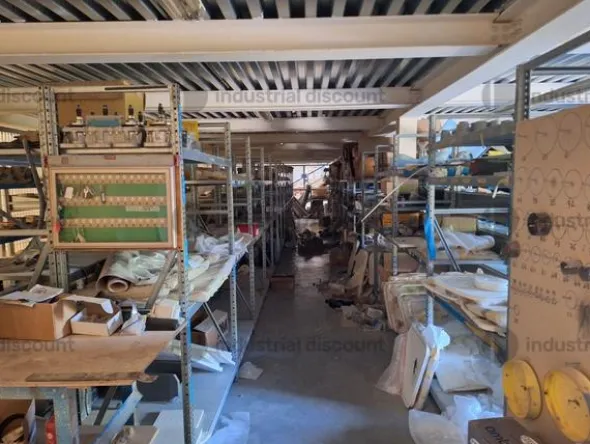 1#9444 Attrezzaturefalegnameria arredo ufficio magazzino e marchio "Cantieri Estensi"