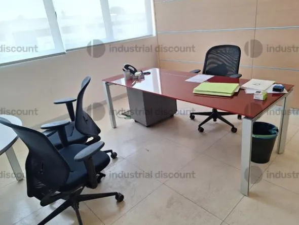 1#9444 Attrezzaturefalegnameria arredo ufficio magazzino e marchio "Cantieri Estensi"