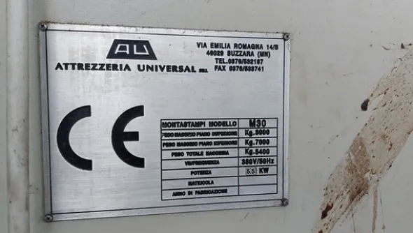 28#7172 Attrezzature meccaniche