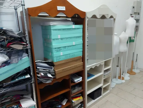 5#7914 Attrezzature per la confezioni tessili