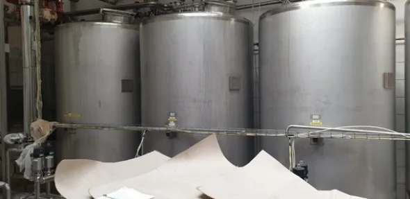 1#7331 Attrezzature per produzione di latte e derivati