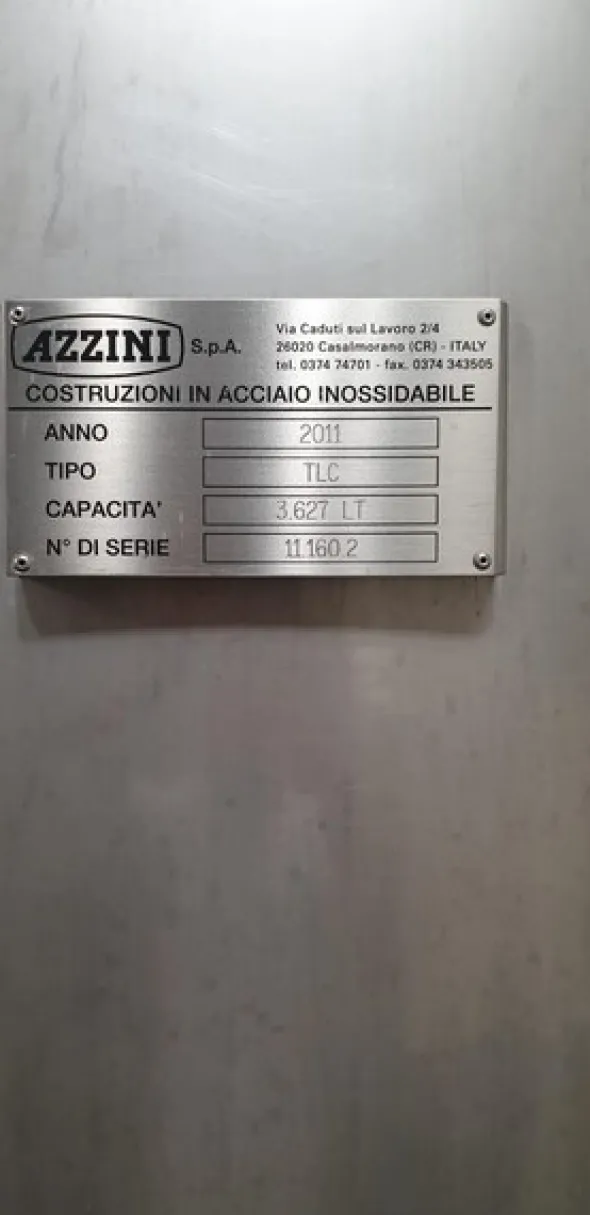 1#7331 Attrezzature per produzione di latte e derivati