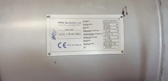 1#7331 Attrezzature per produzione di latte e derivati