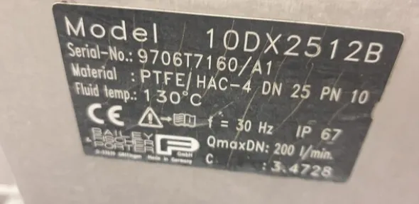 1#7331 Attrezzature per produzione di latte e derivati
