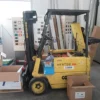 1#8599 Attrezzature varie di magazzino e rimanenze di materiale elettrico
