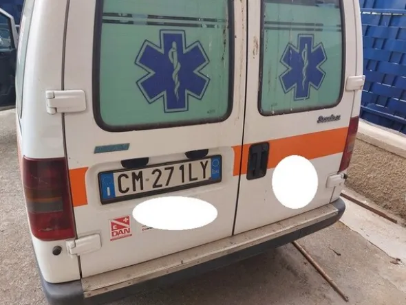 5#5804 Autoambulanza Fiat Scudo