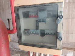 28#7556 Autoclave Lowara e quadro elettrico
