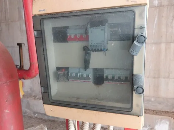 28#7556 Autoclave Lowara e quadro elettrico