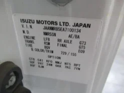 71#3561 Autocompattatore Isuzu M 50 Evolution