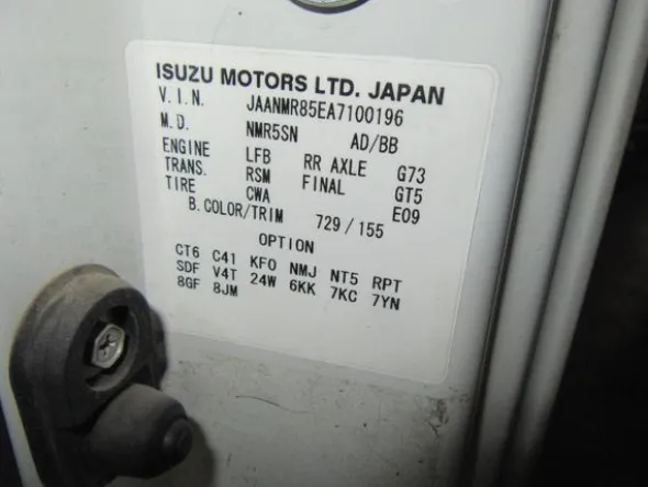 84#3561 Autocompattatore Isuzu M 50 Evolution