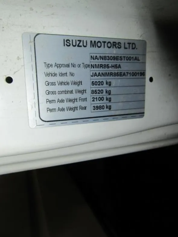 84#3561 Autocompattatore Isuzu M 50 Evolution