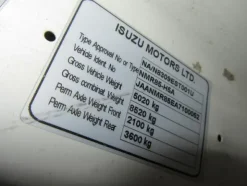 53#3561 Autocompattatore Isuzu M 50 Evolution