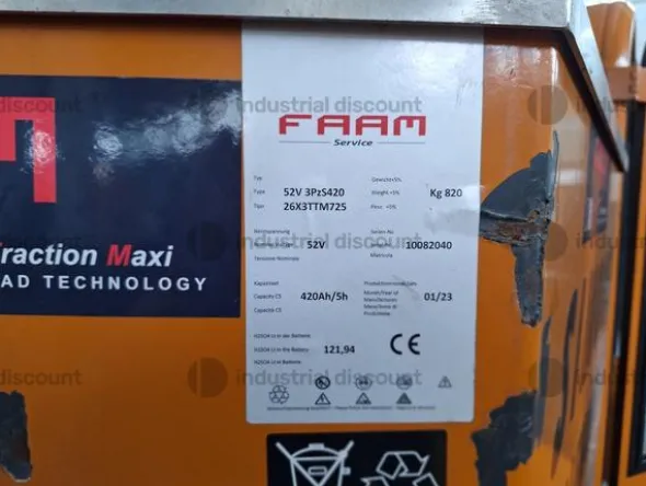 5#9250 Autogru elettrica ORMIG 5.5 TME