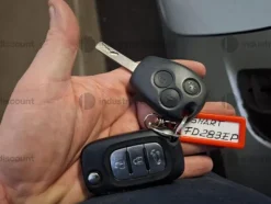 1#8813 Autovettura Opel Meriva e Autocarro Fiat Doblò
