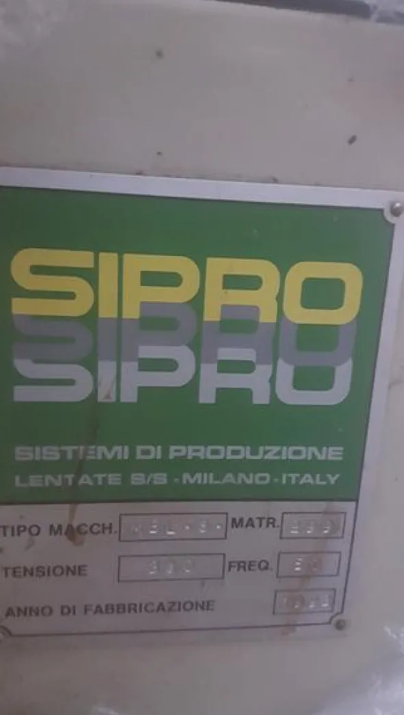 1#3940 Avvolgitrice Sipro 8 mandrini