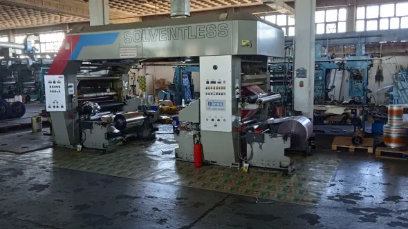 Azienda che fa stampa sugliimballaggi flessibilli
