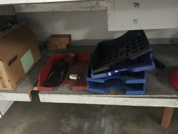 1#5221 Banchi da lavoro e accessori riparazione biciclette
