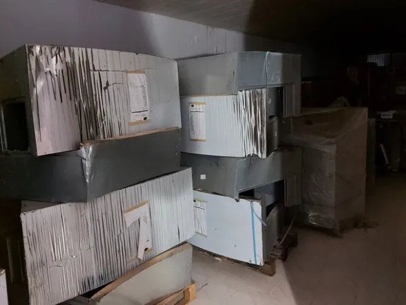 1#7367 Banchi refrigerati e materie prime